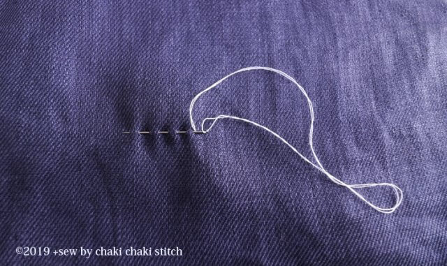 並縫いとぐし縫いの違いとは？