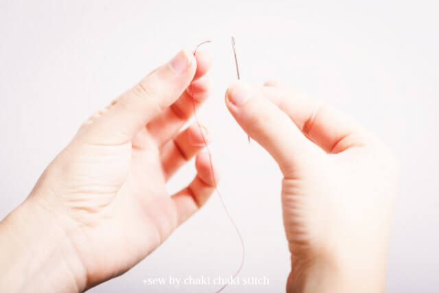 手縫いステッチの種類